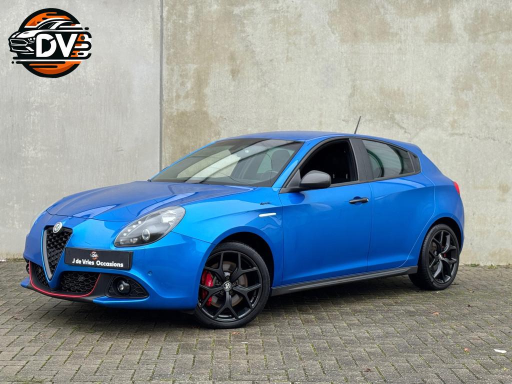 Alfa Romeo Giulietta 1.4 Turbo Sprint NAV CRUISE PDC LMV STL, Voorwielaandrijving, 4 cilinders, Blauw, Alcantara