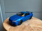 Nissan Skyline GTR modelauto 1:24, Ophalen of Verzenden, Zo goed als nieuw, Auto
