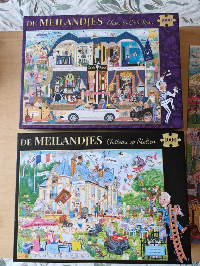 Puzzels De Meilandjes, Ophalen of Verzenden, 500 t/m 1500 stukjes, Zo goed als nieuw