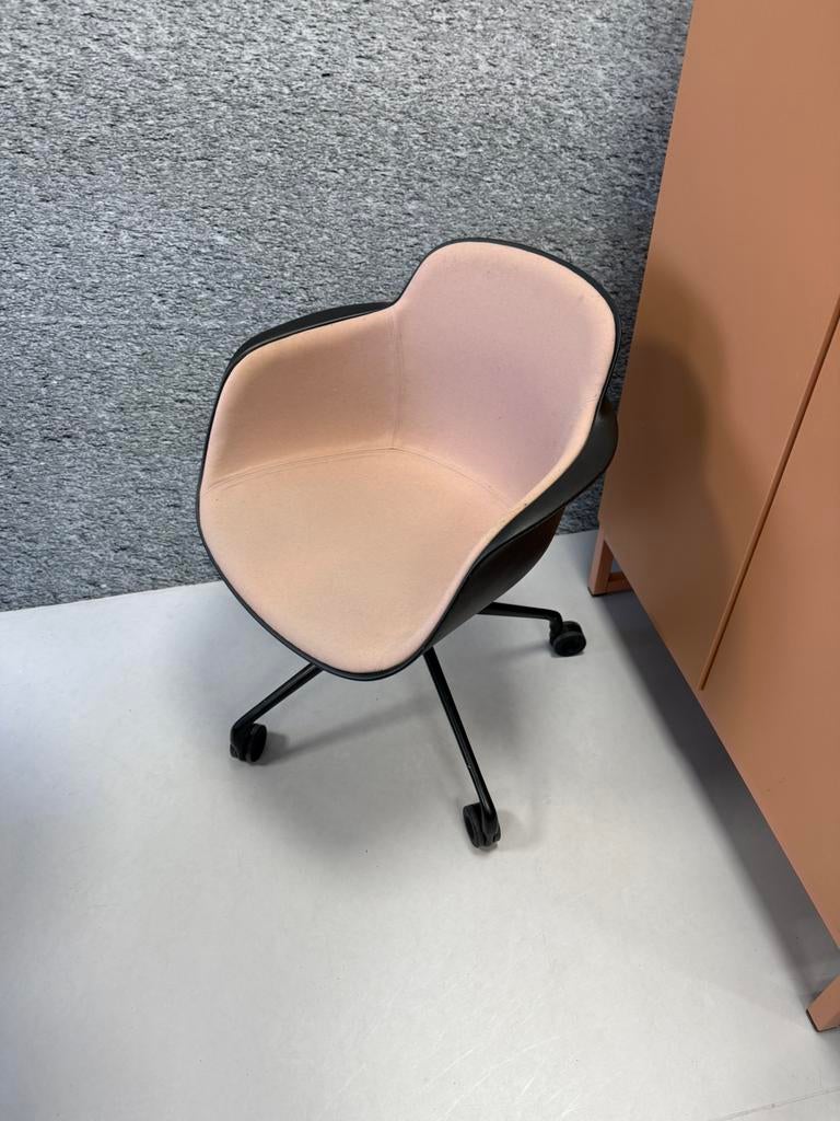 Sicla kuipstoelen (2stuks), Ophalen, Zo goed als nieuw, Roze, Bureaustoel
