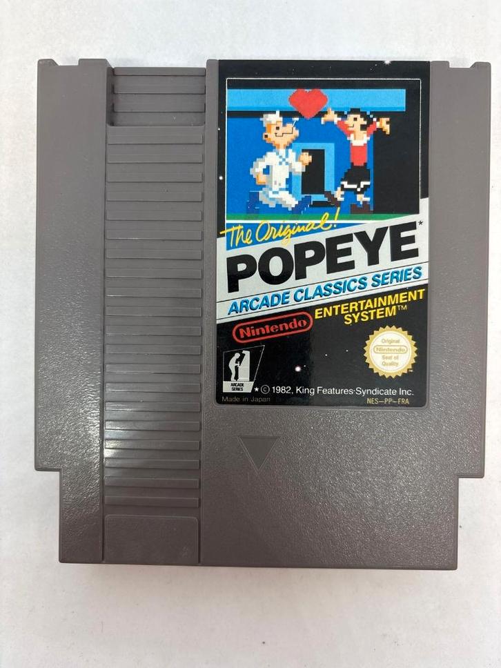 Popeye NES, Spelcomputers en Games, Games | Nintendo NES, Zo goed als nieuw, Platform, 1 speler, Vanaf 3 jaar, Ophalen of Verzenden