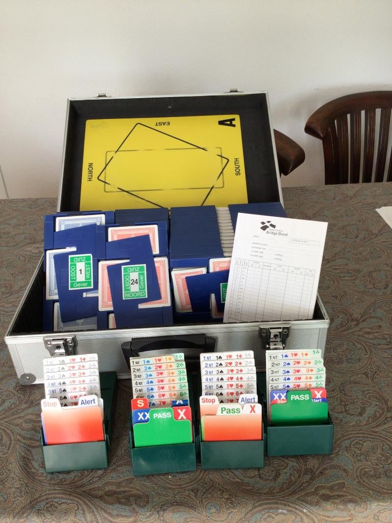 Bridge Kaartspel, Hobby en Vrije tijd, Gezelschapsspellen | Kaartspellen, Ophalen of Verzenden, Gebruikt