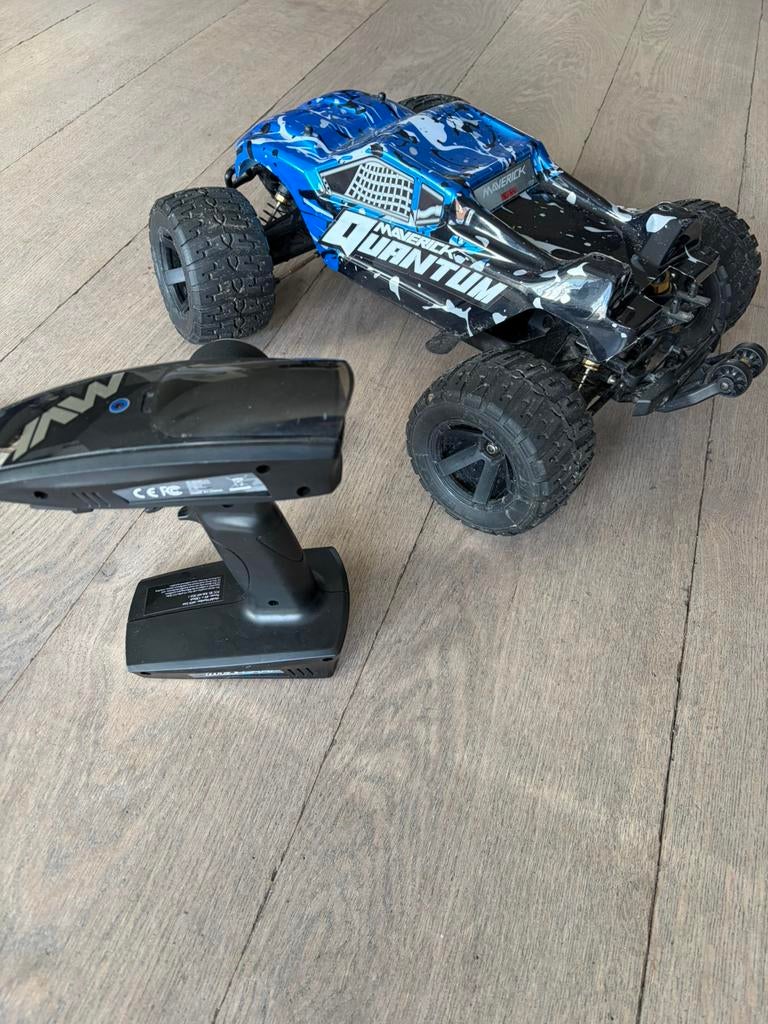 RC Maverick Quantum 1/10, Elektro, Gebruikt, Auto offroad, Ophalen of Verzenden
