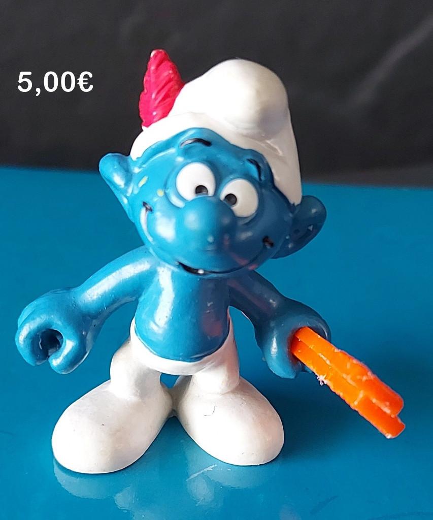 bully smurf 20102 met pijlen, Verzamelen, Smurfen, Ophalen of Verzenden, Verschillende Smurfen