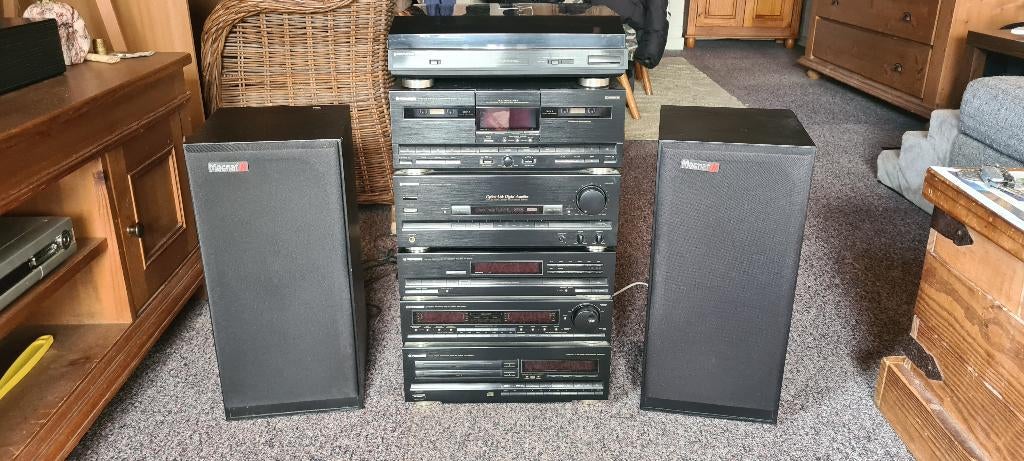 Pioneer Stereo Systeem + Magnat Concept 3 boxen voor klusser, Ophalen, Gebruikt, Tuner of Radio, Pioneer