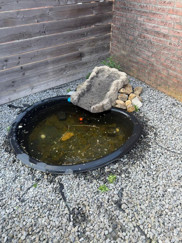 Vijver met waterval, Tuin en Terras, Vijvers, Ophalen, Zo goed als nieuw