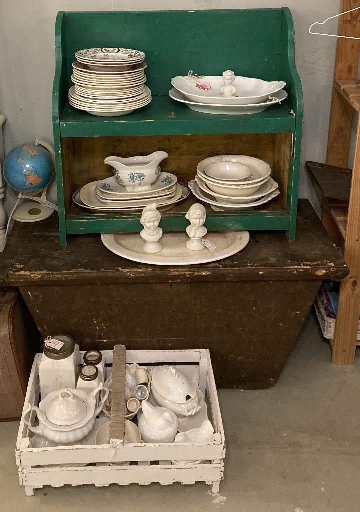 Brocante Maastrichts aardewerk / Regout & Soc.  Ceramique, Antiek en Kunst, Ophalen of Verzenden