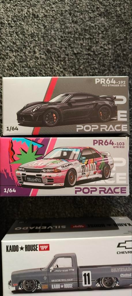 Kaido house ,MiniGT,Poprace modellen., Hobby en Vrije tijd, Modelauto's | 1:87, Zo goed als nieuw, Auto, Overige merken, Ophalen of Verzenden