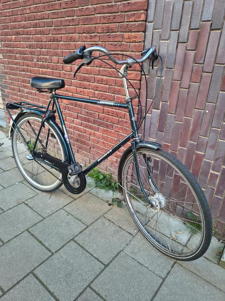 Batavus, handrem, 3 versnellingen, 65 cm frame, Fietsen en Brommers, Fietsen | Heren | Herenfietsen, Ophalen, Gebruikt, Versnellingen