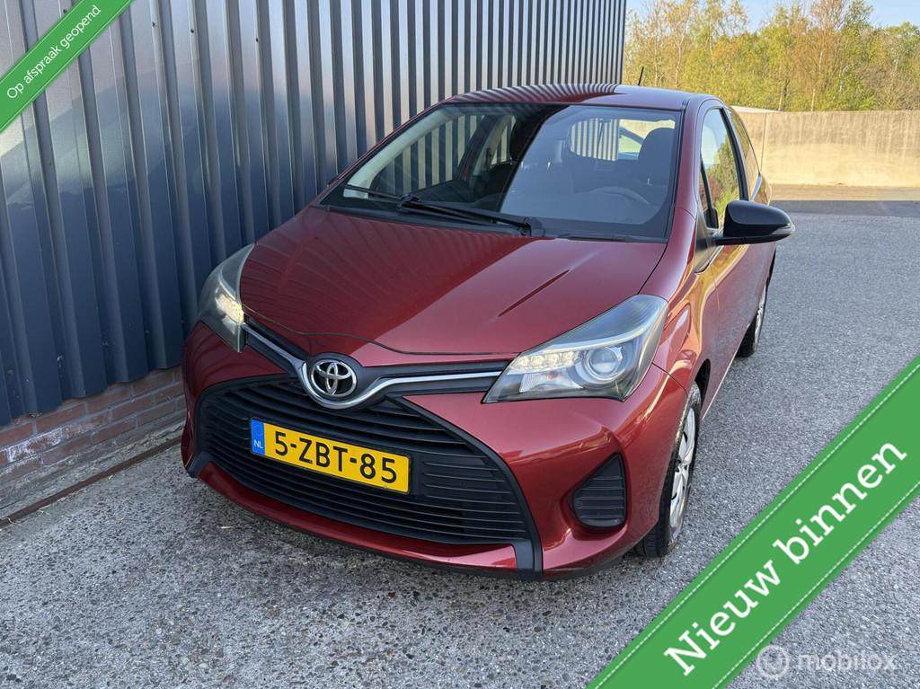 Toyota Yaris 1.0 VVT-i Access 1e EIG/NAP/LAGE KMSTAND/DEALER, Auto's, Toyota, Bedrijf, Te koop, Yaris, ABS, Airbags, Alarm, Boordcomputer