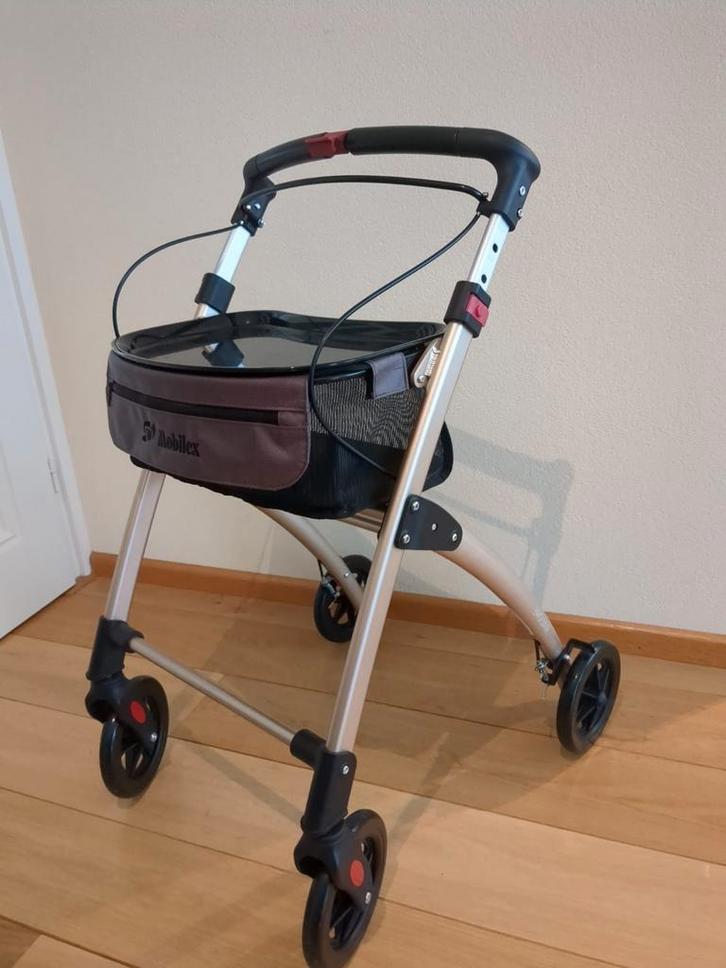 Mobilex Jaguar binnenrollator, Diversen, Rollators, Zo goed als nieuw, Lichtgewicht, Opvouwbaar, Ophalen
