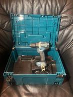 Makita boor - schroefmachine in systainer, Ophalen of Verzenden, Gebruikt, Boor- en Schroefmachine