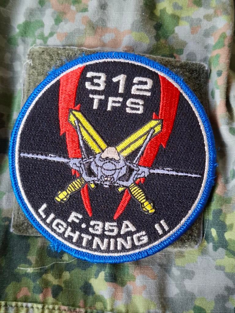 312 SQN F-35 Klu embleem, Ophalen of Verzenden, Nieuw