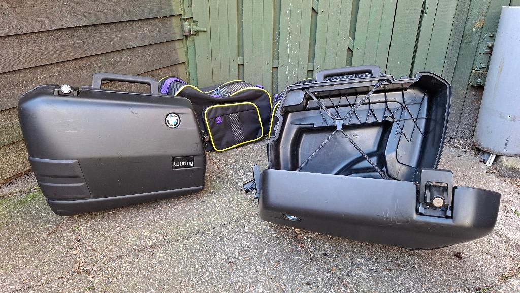 BMW K75S kofferset, Ophalen, Gebruikt