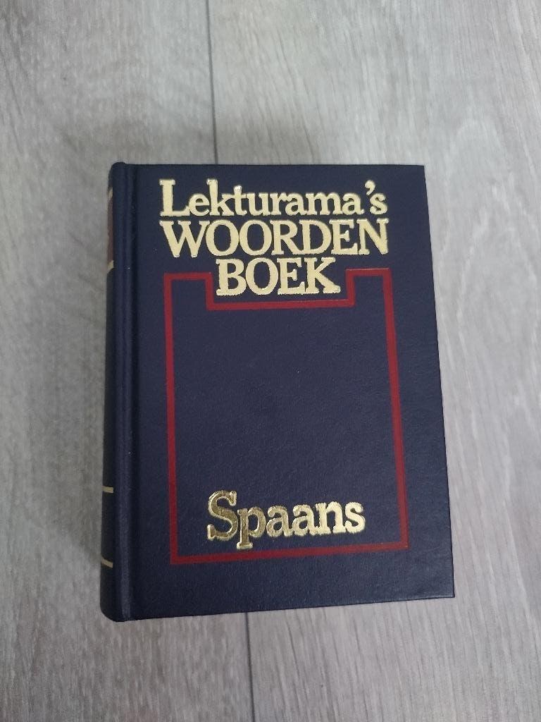ZGAN Lekturama's woordenboek Spaans, Ophalen of Verzenden, Zo goed als nieuw, Overige uitgevers, Spaans