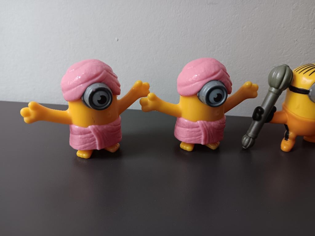Set Minions speelfiguren 7 stuks, Ophalen of Verzenden, Gebruikt