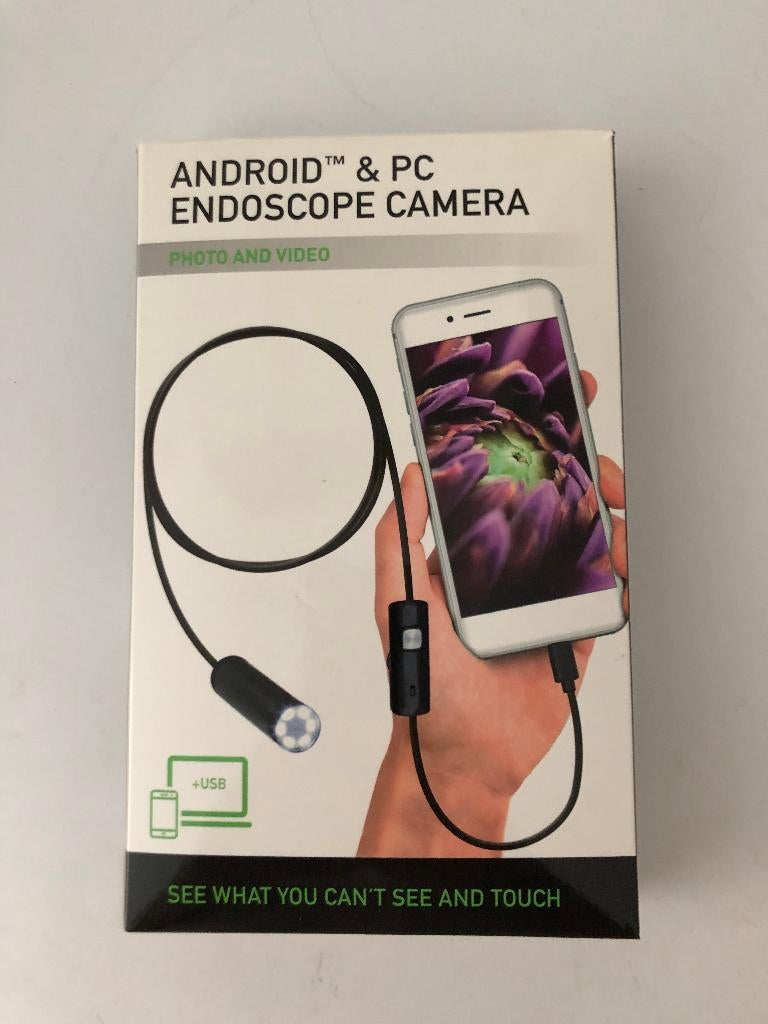 endoscope camera android en PC, Ophalen of Verzenden, Zo goed als nieuw, Overige typen