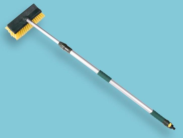 Wasborstel met telescoopsteel 119 - 194 cm nieuw, Tuin en Terras, Hand-tuingereedschap, Nieuw, Ophalen