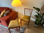 Vintage Lübke Stoelen - Set van Twee, Huis en Inrichting, Stoelen, Ophalen, Gebruikt, Twee, Bruin