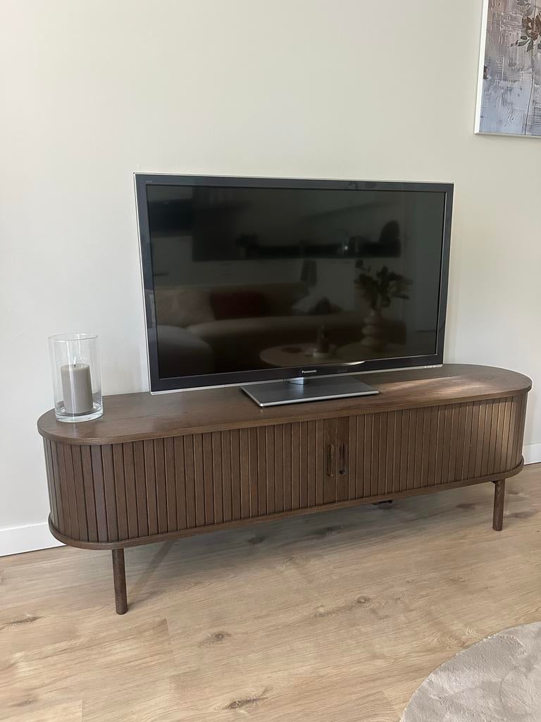 TV-meubel van Jysk, Ophalen, Gebruikt, 100 tot 150 cm, Minder dan 100 cm