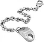 Nieuw BREIL schakel armband Edelstaal €75 NU €25, Ophalen of Verzenden, Nieuw, Zilver, Staal