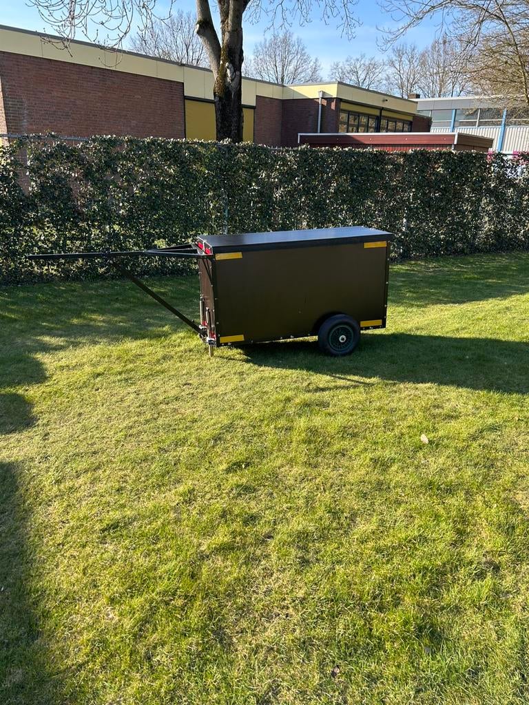 Fiets/scooter kar, Fietsen en Brommers, Fietsaccessoires | Aanhangers en Karren, Ophalen, 80 kg of meer