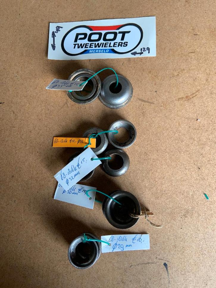 Lager cups Diverse maten, Fietsen en Brommers, Brommeronderdelen | Oldtimers, Nieuw, Overige merken, Overige typen, Ophalen