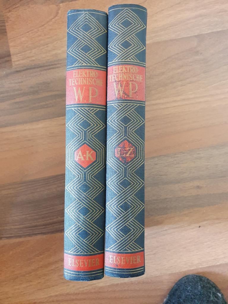 Vintage Elektrotechnische W.P. Encyclopedie (2 delen), Boeken, Complete serie, Ophalen of Verzenden, Overige onderwerpen, Ir. Dr. A. Korevaar, Ir. G. Boes