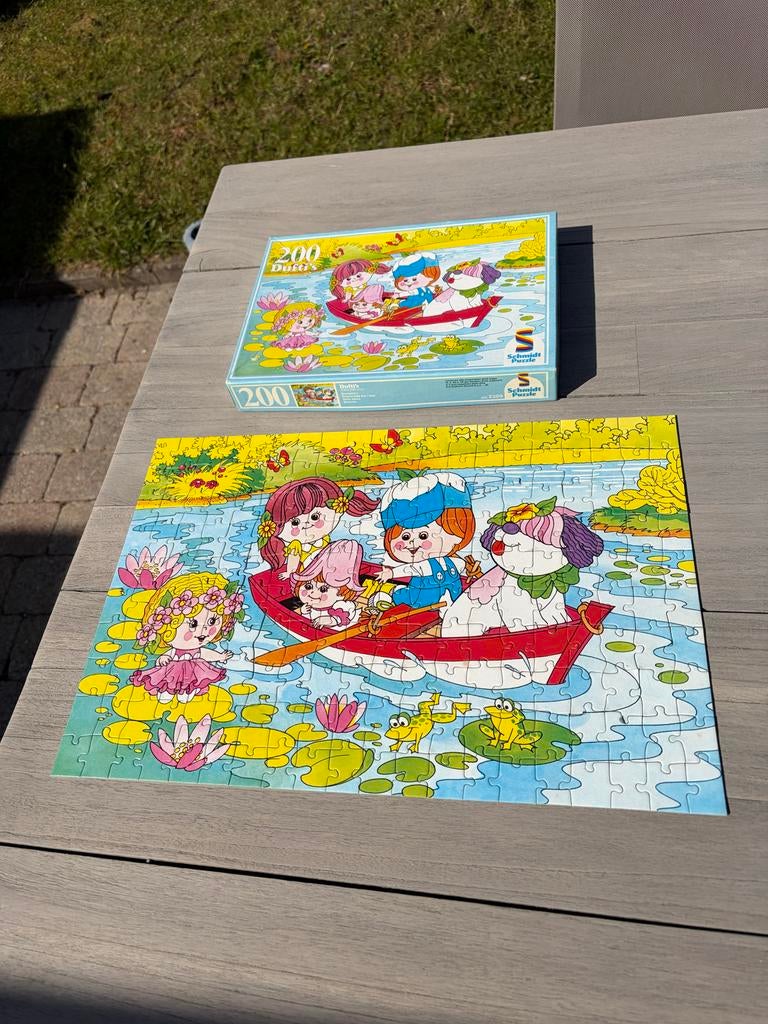 Dufty puzzel 200 stukjes vintage, Verzamelen, Speelgoed, Ophalen of Verzenden, Gebruikt