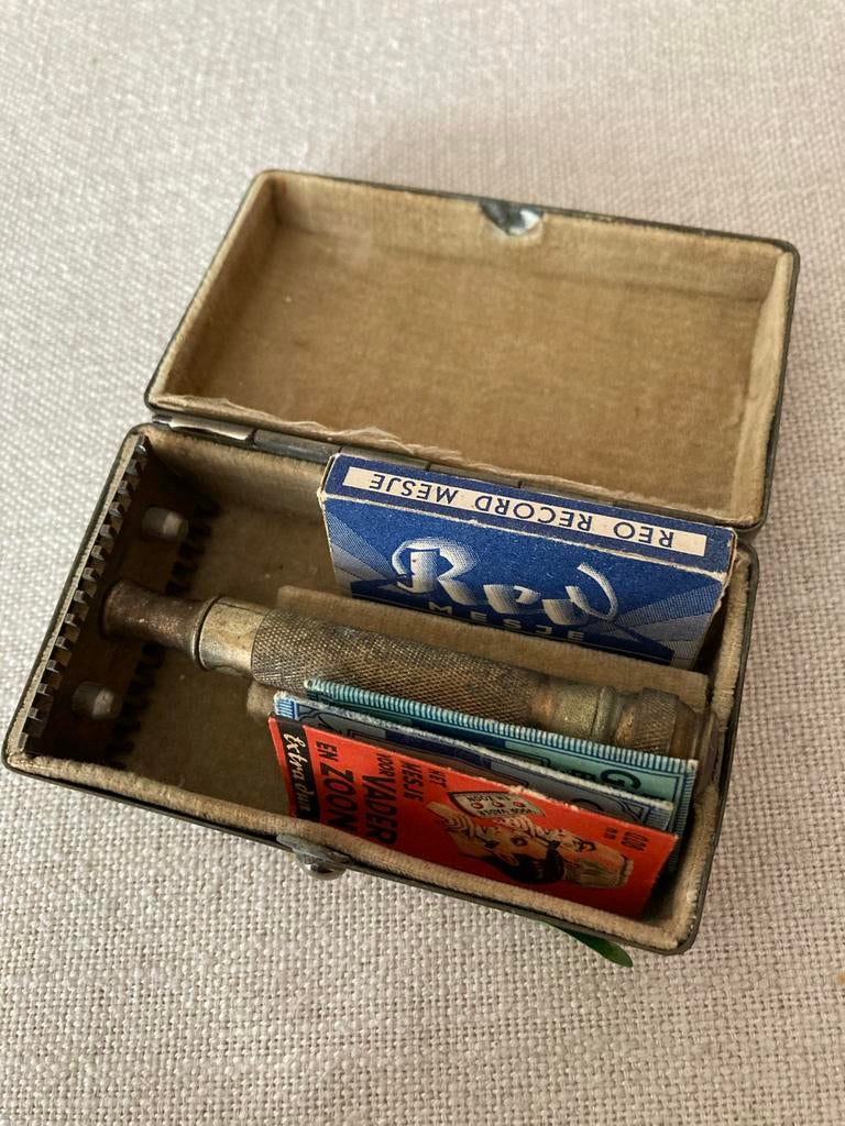 Antiek Animo scheermes in doosje, Antiek en Kunst, Ophalen of Verzenden