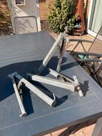 Uitdraaisteunen stelpoot, Ophalen, Gebruikt