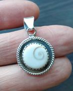 Shiva eye kettinghanger, Verzenden, Nieuw, Wit, Zilver