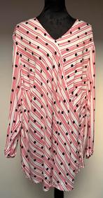 Superleuke witte blouse rode streep ULLA popken 54/56, Kleding | Dames, Ophalen of Verzenden, Zo goed als nieuw, Rood, Blouse of Tuniek