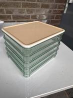 Mepal Stapelbare vleeswaren bakjes, Ophalen of Verzenden, Gebruikt