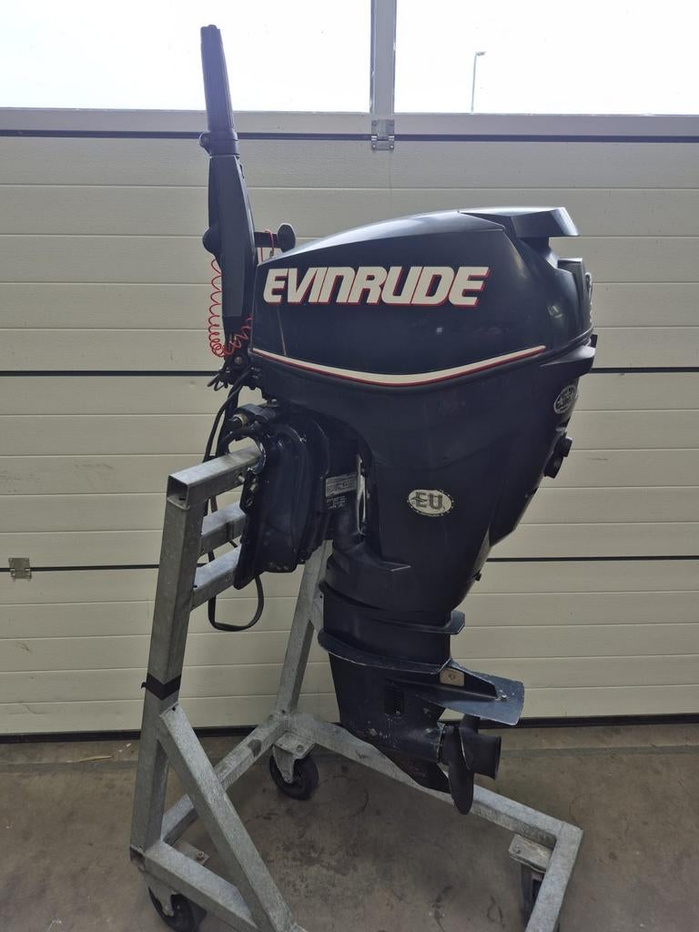EVINRUDE 30PK  E.TEC, Ophalen of Verzenden, Benzine, 30 pk of meer, Elektrische start