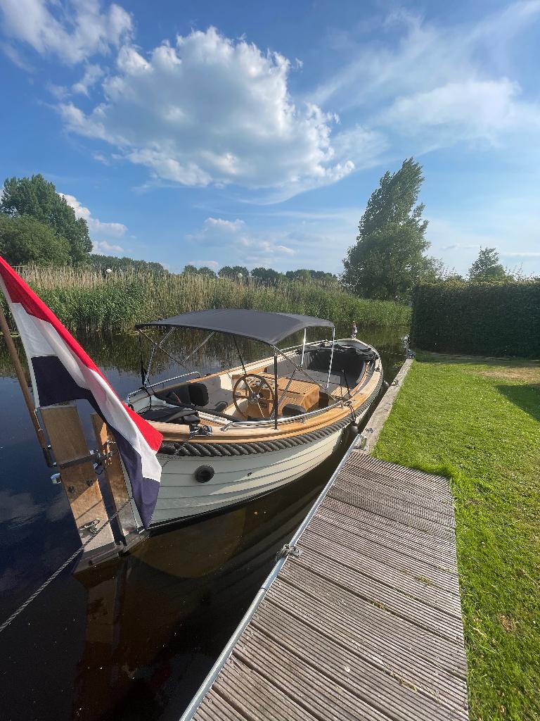 Prachtige luxe sloep Wester-Engh 800 met 75pk Volvo motor, Watersport en Boten, Binnenboordmotor, 6 meter of meer, Diesel, Zo goed als nieuw