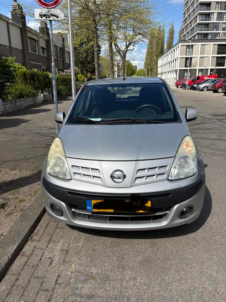Nissan Pixo 1.0 50KW 5D 2010 Grijs, Voorwielaandrijving, 200 kg, 4 stoelen, Origineel Nederlands
