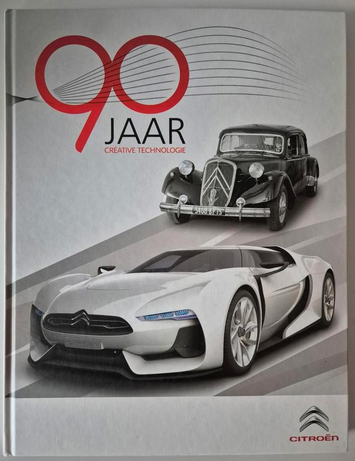 Citroën 90 Jaar Créative Technologie, Boeken, Auto's | Boeken, Zo goed als nieuw, Citroën, Ophalen of Verzenden