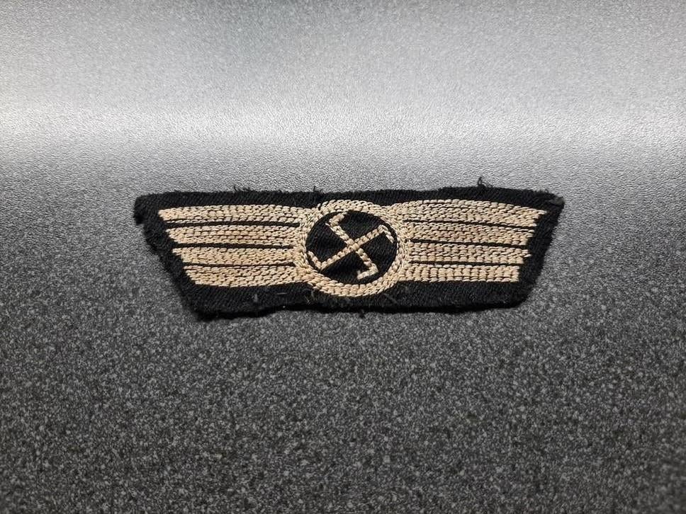 Waals - Wallonië  /  Agra  mouw embleem.   12x 3,5 cm., Verzamelen, Militaria | Tweede Wereldoorlog, Ophalen of Verzenden, Nederland