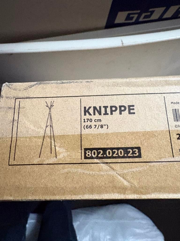 Staande kapstok Ikea, Huis en Inrichting, Woonaccessoires | Kapstokken, Ophalen of Verzenden, Zo goed als nieuw, Metaal, Staande kapstok