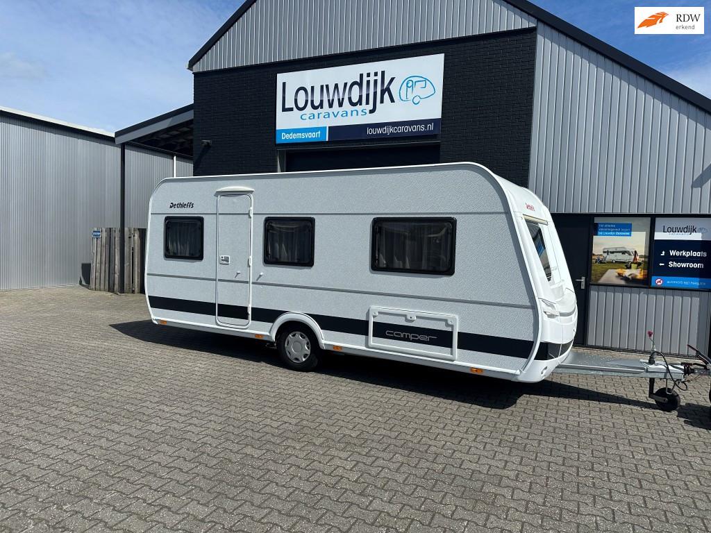 DETHLEFFS Camper 500 FR ’14 (Mover, Fransbed), Rondzit, Vast bed, 7 tot 8 meter, Bedrijf