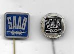 SAAB 2 AUTO SPELDEN, Ophalen of Verzenden, Gebruikt, Transport, Speldje of Pin