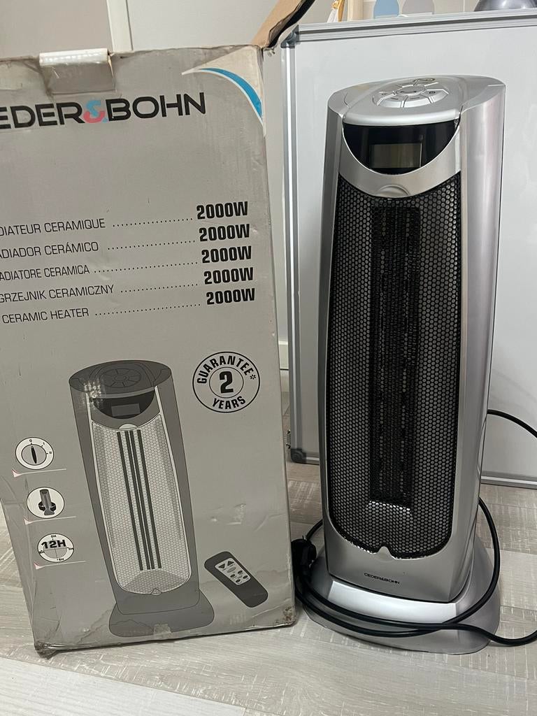 Ceramic Heater, Ophalen of Verzenden, Zo goed als nieuw, Elektrisch, Overige soorten