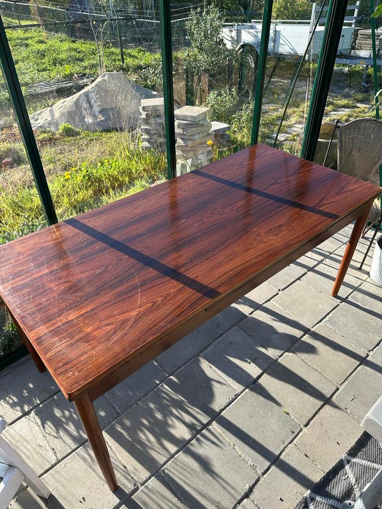 Vintage Antieke Kersenhouten Uitschuifbare Eettafel, Antiek en Kunst, Antiek | Meubels | Tafels, Ophalen