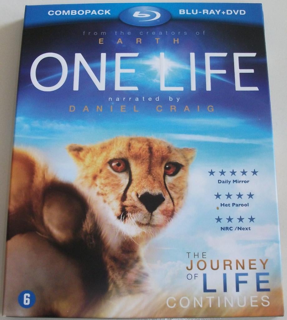 Dvd *** ONE LIFE *** The Journey of Life Continues, Boxset, Natuur, Ophalen of Verzenden, Zo goed als nieuw