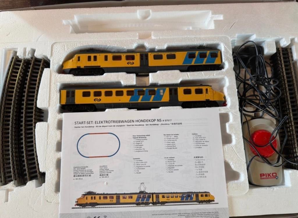 Piko Startset Hondekop NS, Wisselstroom, NS, Gebruikt, Treinset