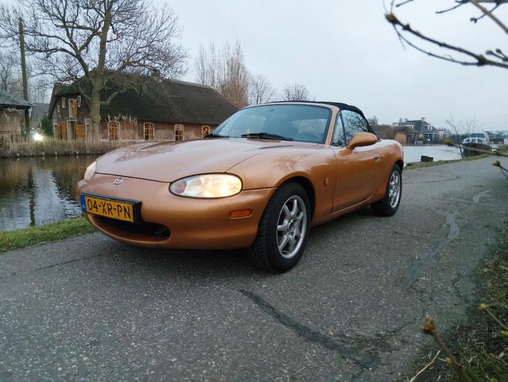 Mazda MX-5 1.6, Auto's, Mazda, Particulier, MX-5, ABS, Airbags, Bluetooth, Digitale radio-ontvangst, Elektrische buitenspiegels