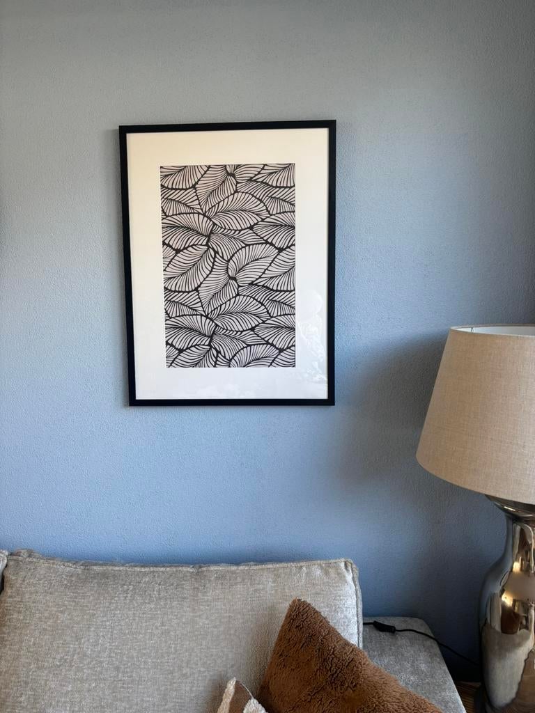 Ingelijste poster van Riviera Maison, Ophalen