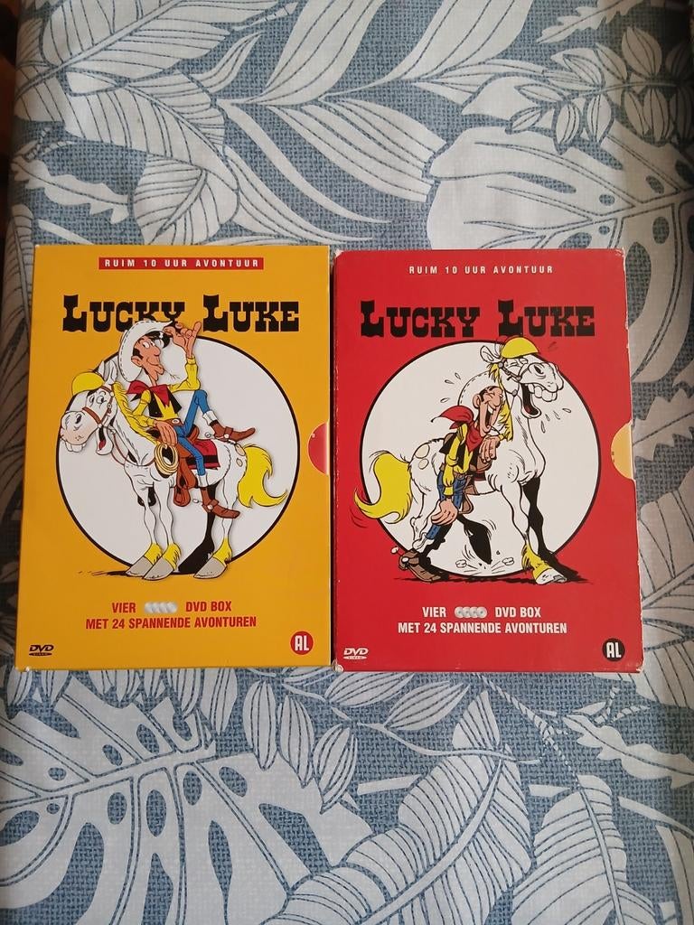 Lucky Luke dubbelbox, Cd's en Dvd's, Dvd's | Tekenfilms en Animatie, Alle leeftijden, Ophalen of Verzenden, Zo goed als nieuw