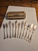 Verzilverd Bruckmann bestekset, Ophalen of Verzenden